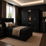 Complete Bedroom Set with Storage Wardrobe