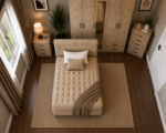 Complete Bedroom Set with Storage Wardrobe - Image 3
