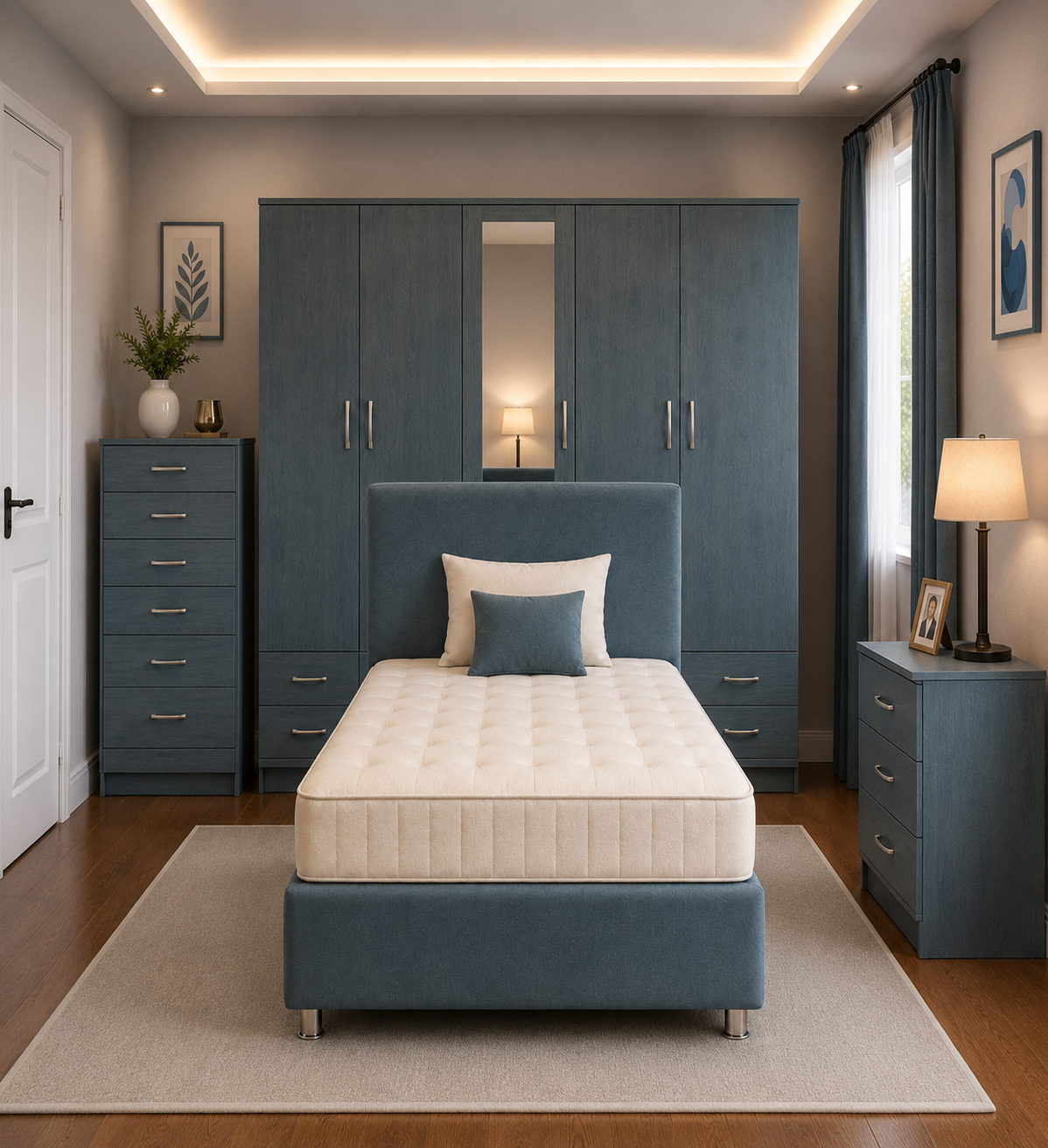 ChatGPT Image Jun 14, 2026, 12_53_45 AM - Copy All-in-One Bedroom Setup with Storage Wardrobe - Image 1