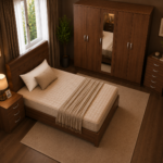 Premium Bedroom Suite with Integrated Wardrobe Storage