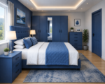 Elegant Bedroom Retreat with Full-Height Wardrobe - Image 3