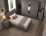 Dream Bedroom Package with Large Storage Wardrobe - Image 2