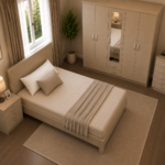 Complete Bedroom Set with Storage Wardrobe
