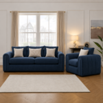 Lilly Premium 3+2+1 Sofa Set - Blue Lilly 3+2+1 Sofa Set