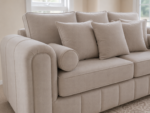 Lilly 3+2 Seater Sofa Set - Cream Colour Lilly 3+2 Seater Sofa Set - Image 3