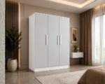 Modern Home Furniture – Premium 3 Door Wardrobe - 3 Door Wardrobe - Image 2
