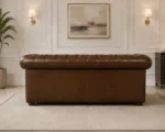 Luxury Chesterfield 2-Seater Sofa - Premium Chesterfield 2-Seater Leather Sofa - Image 3
