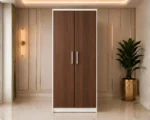 Luxury 2 Door Wardrobe with Spacious Storage - Luxury Two Door Storage Closet