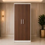Luxury 2 Door Wardrobe with Spacious Storage - Luxury Two Door Storage Closet