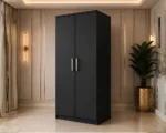 Elegant Two Door Storage Wardrobe - Image 3