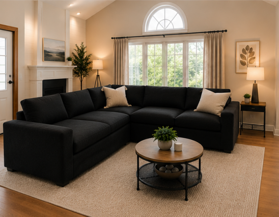 Dylan 5 Seater Sofa - Luxury Dylan 5-Seater Sofa - Contemporary Dylan L-Shaped Sofa