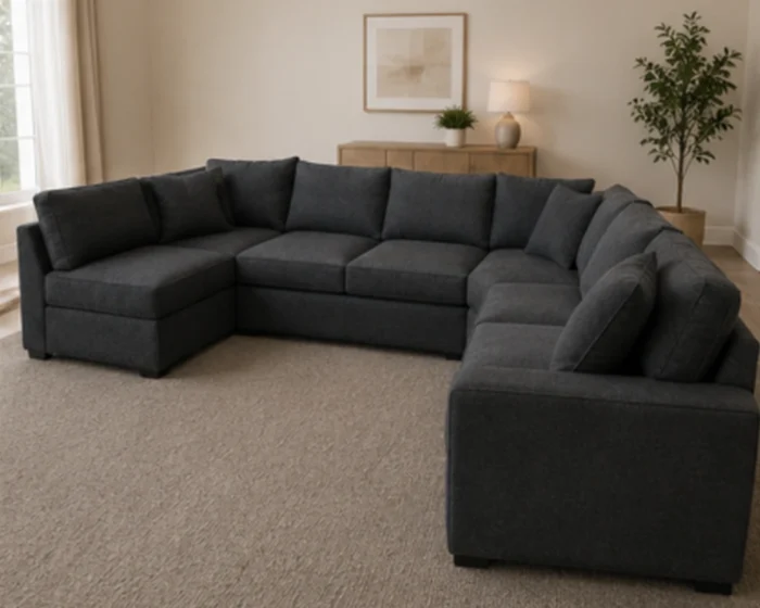 Premium 7 Seater Sofa – Premium Fabric Design