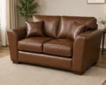 Dylan 2 Seater Leather Sofa - Image 2