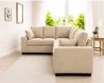 Beige 5-Seater L-Shaped Corner Sofa – Dylan 5-Seater Sofa