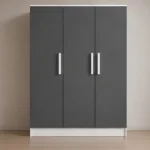 Modern 3 Door Wardrobe with Spacious Storage - Premium Bedroom Furniture