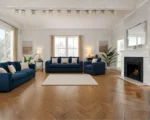 Lilly Premium 3+1 Sofa Set - Blue Lilly 3+1 Sofa Set - Image 4