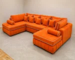 Premium U Shape Sofa – Comfortable Lounge Suite - U Shape Sofa