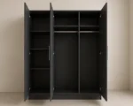 Luxury 3 Door Bedroom Wardrobe - Modern Furniture - Image 3