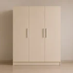 Modern 3 Door Wardrobe - Spacious Bedroom Storage Cabinet