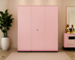 Premium 6 Door Wardrobe with 2 Mirror and 2 Storage Drawers - 6 Door Wardrobe with Mirrors - Image 4