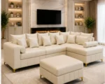 Lilly high quality 4 seater sofa -  Lilly sofa cream colour sofa - Luxury Lilly 4 Seater Sofa - Image 3