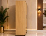 Modern 4 Door Wardrobe with 2 Drawers & 2 Mirrors - Image 3