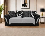 Shannon Light Grey 3 Seater Sofa - Contemporary Living Room Furniture