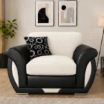 Shannon One Seater Off White Sofa - Stylish Shannon Accent Chair