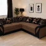 Shannon Stylish L Shape Corner Sofa - Shannon Elegant 5 Seater L Shape Sofa