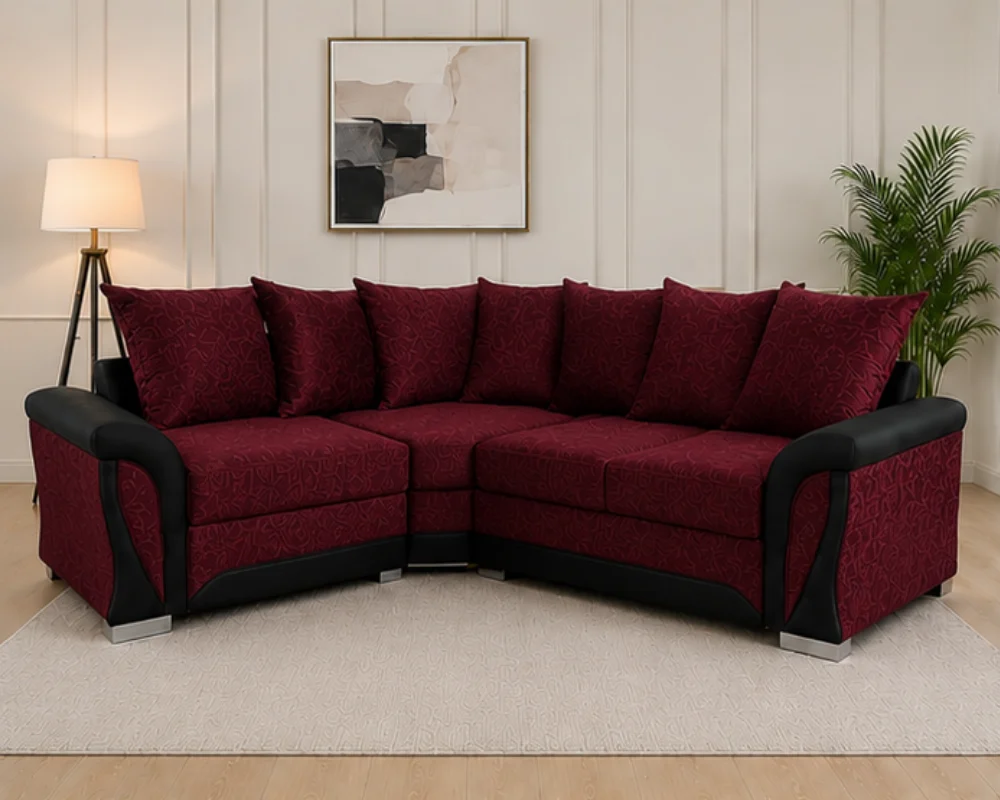 Shannon Deluxe 4 Seater Corner Sofa – Luxury Corner Lounge Shanon Corner Sofa – Elegant 4 Seater Suite - Shanon 4 Seater Sofa - Image 1
