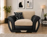 Shannon One Seater Beige Sofa - Comfortable Shannon One Seater Sofa