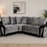 Shanon 4 Seater Corner Sofa – Designer Fabric Corner Suite