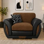 Shannon One Seater Brown Sofa - Stylish Shannon Living Room Chair