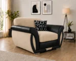 Shannon One Seater Beige Sofa - Comfortable Shannon One Seater Sofa - Image 3