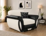 Shannon One Seater Off White Sofa - Stylish Shannon Accent Chair - Image 2