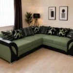 Shannon Fabric Corner Sofa - Stylish 5 Seater Family Seating
