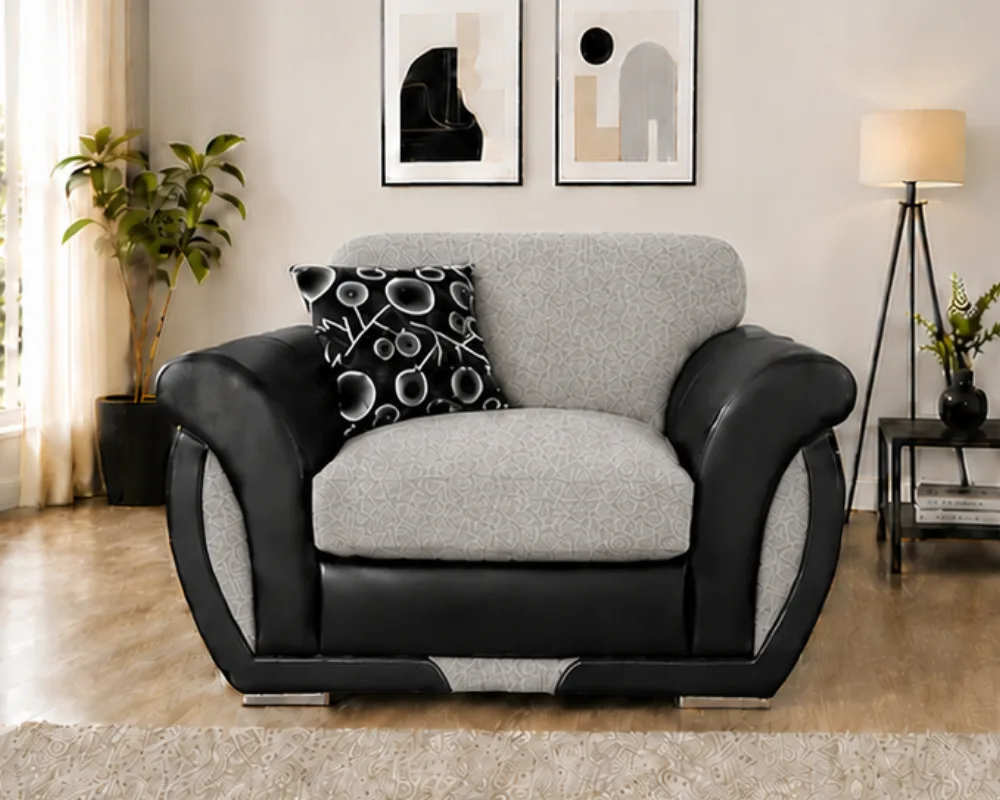 Shannon Plush 1 Seater Sofa – Contemporary Accent Furniture Shannon One Seater Sofa - Cozy Shannon One Seater Sofa - Image 1