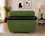 Shannon One Seater Green Sofa - Modern Home Shannon One Seater - Image 5