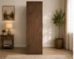 Luxury Double Door Bedroom Wardrobe - Contemporary Two Door Wardrobe Cabinet - Deluxe 2 Door Wardrobe with 2 Drawers - Image 4