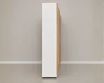 Modern Wooden 6 doors Wardrobe – 6 Drawers & Dual Mirrors - Image 5