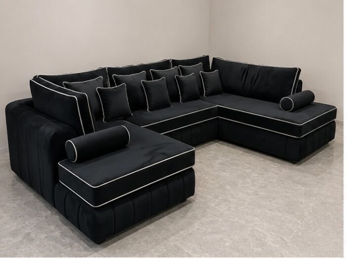 Large U Shape Sofa with Comfortable Seating-Modern U Shape Sofa