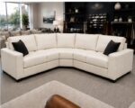 Dylan Modern Curved Corner 5 Seater Leather Sofa – Premium Comfort Dylan Leather Sofa - Image 3