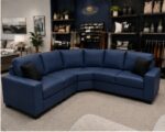 Dylan Modern Curved Corner 5 Seater Leather Sofa – Luxury Living Dylan Corner Sofa - Image 2