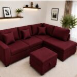 Dylan Contemporary Leather Sofa for Stylish Living Spaces - Grand Comfort Dylan Leather Sofa