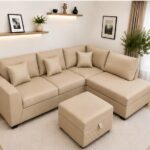 Dylan Luxury 4-Seater Leather Sofa with Deep Cushions - Premium Comfort Dylan Leather Sofa