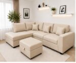Dylan Premium Leather Sofa – Comfortable 4-Seater Living Room Couch - Image 2