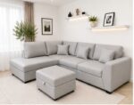 Dylan Luxury Leather Couch for Living Room – 4 Seater Sofa - Image 2