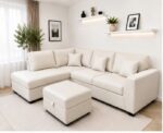 Dylan 4-Seater Genuine Leather Sofa – Modern Luxury Couch - Grand Living 4-Seater Sofa - Image 2