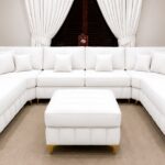 Plush U Shape Corner Sofa | Premium UK Style in white colors