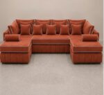 Designer U Shape Sofa – Modern Corner Sofa - Image 4